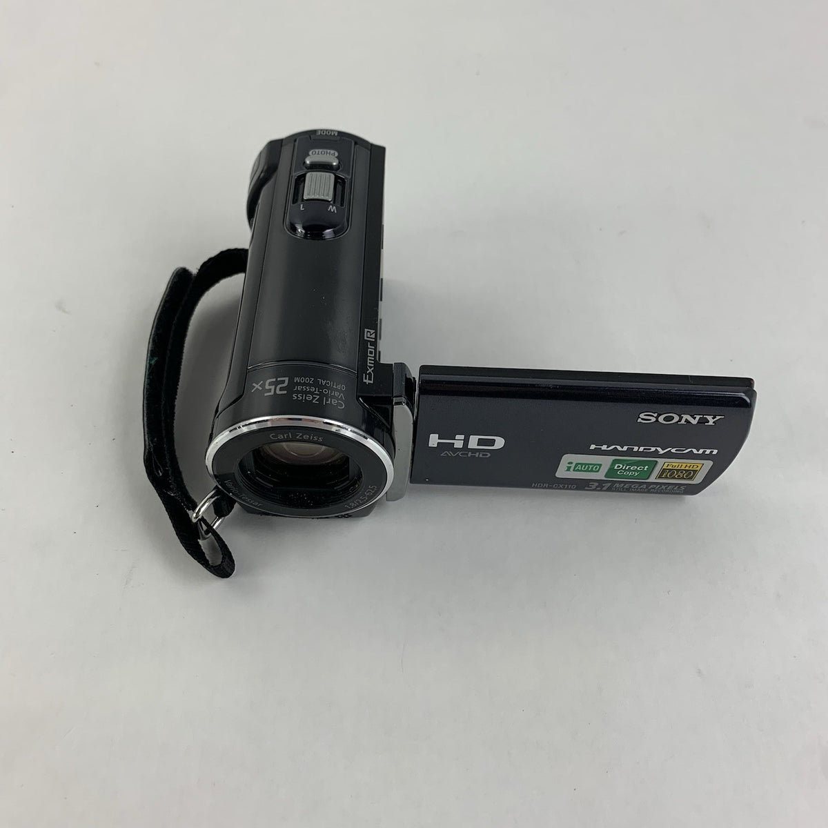 Sony HDR-CX110 Handheld Camcorder - Untested - No Battery or Charger Included2