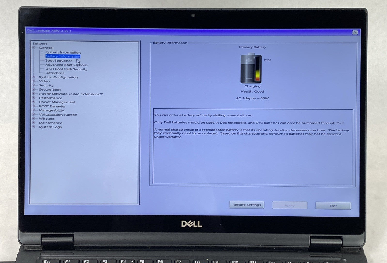 Dell Latitude 7390 2 in 1 13.3" Touch i5-8350U 1.70 GHz 8 GB RAM No HDD No OS