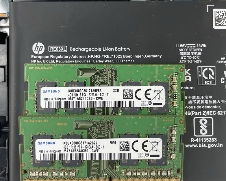 HP mt22 14" Celeron 5205U 1.90 GHz 8 GB RAM No SSD/OS/AC