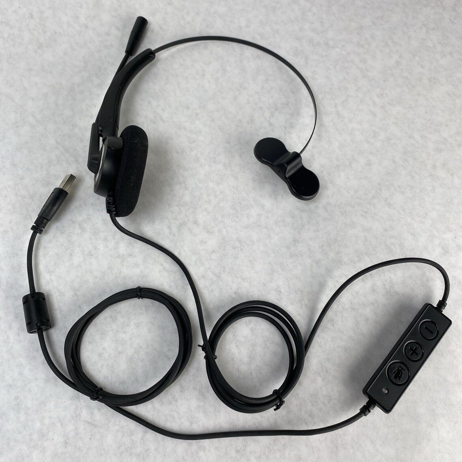 Lot of 5 Voice joy T600F-USB Wired Binaural Headset