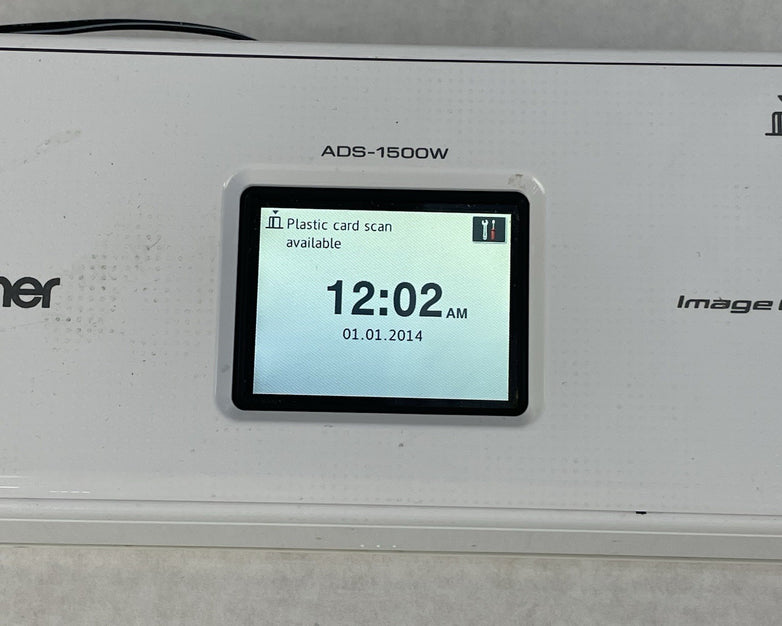 Brother ImageCenter ADS-1500W Document Scanner Tested No Power Cord