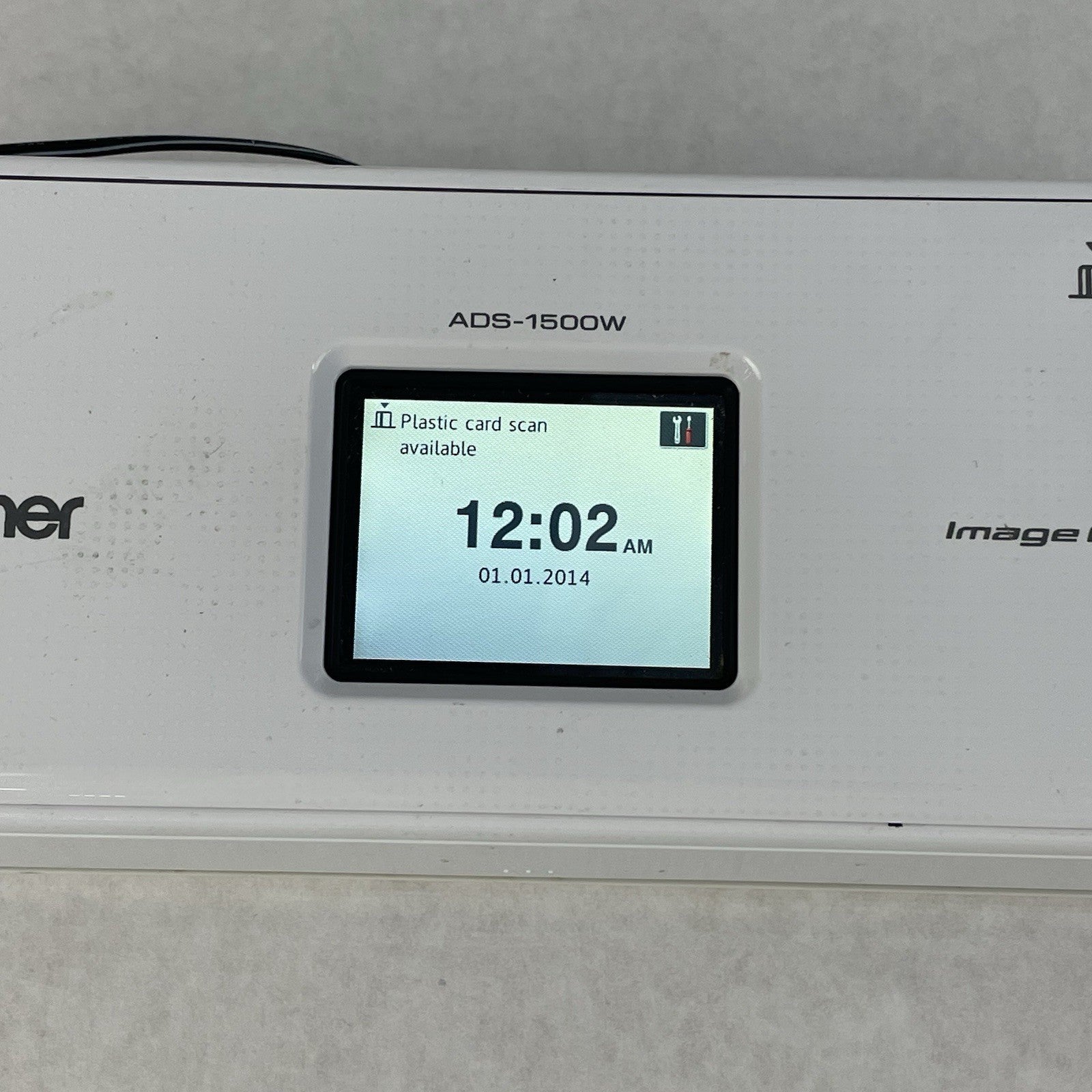Brother ImageCenter ADS-1500W Document Scanner Tested No Power Cord3