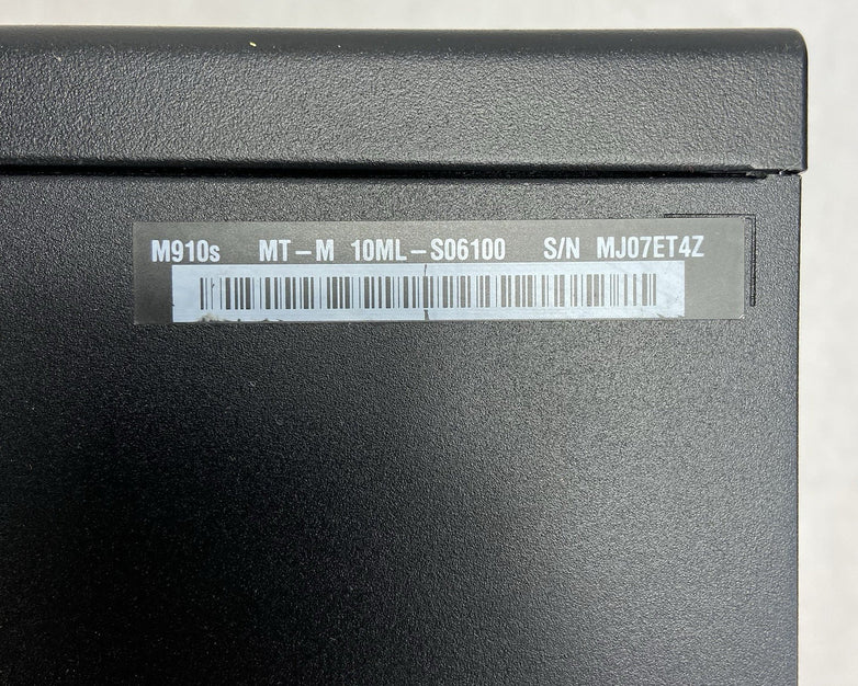 Lenovo ThinkCentre M910s SFF Intel Core i5-7500 3.4GHz 4GB RAM No HDD No OS