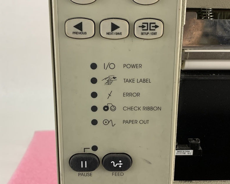 Zebra 105SL 10500-2001-2000 203DPI Thermal Label Printer LP/TLP - Bad Print Head