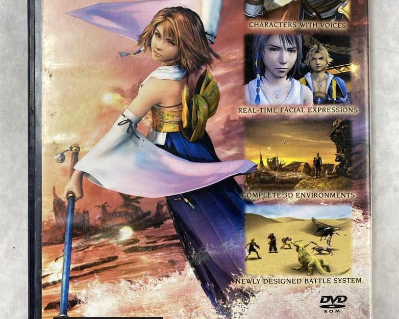 PS2 Final Fantasy X  + FF X-2 for Sony PlayStation 2 Bundle