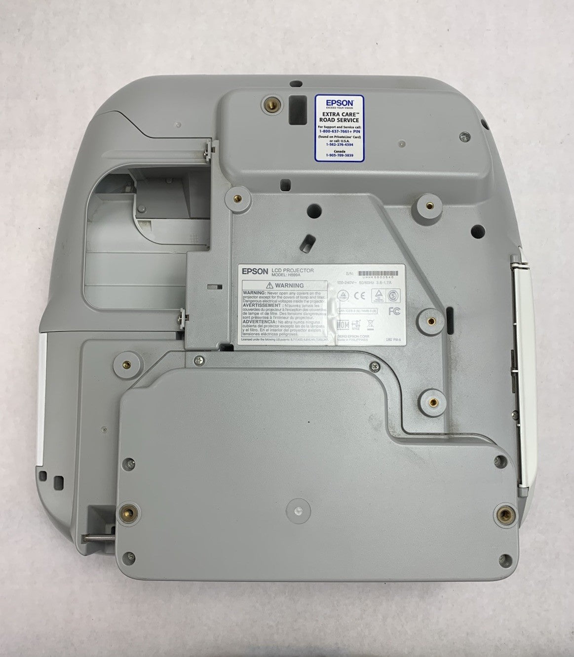 Epson BrightLink 595Wi H599A LCD Lamp Projector 551 Lamp Hours - No Remote6