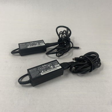 Lot of 2 DELTA ADP-45HG B AC ADAPTER 20V 2.25A USB C