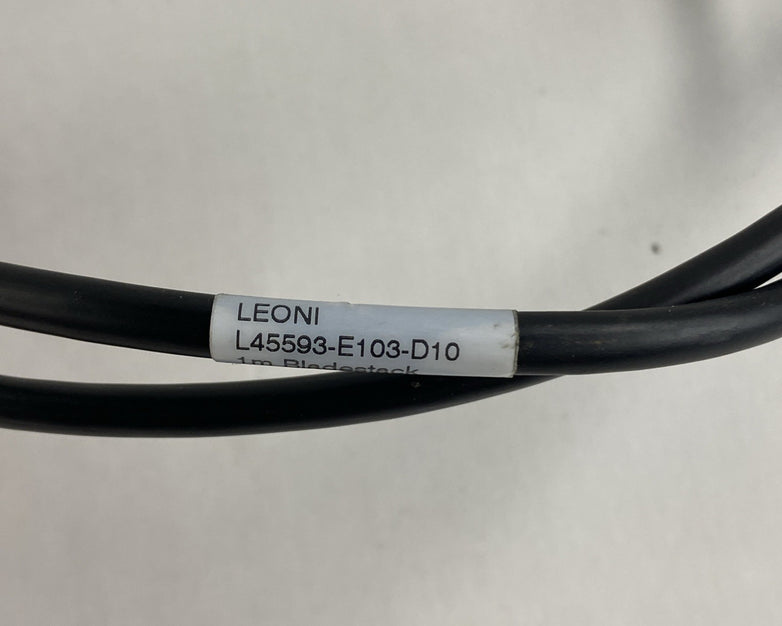 Leoni L45593-E103-D10 1M Bladestack Mix Lot With MDM 74577 Lot of 3
