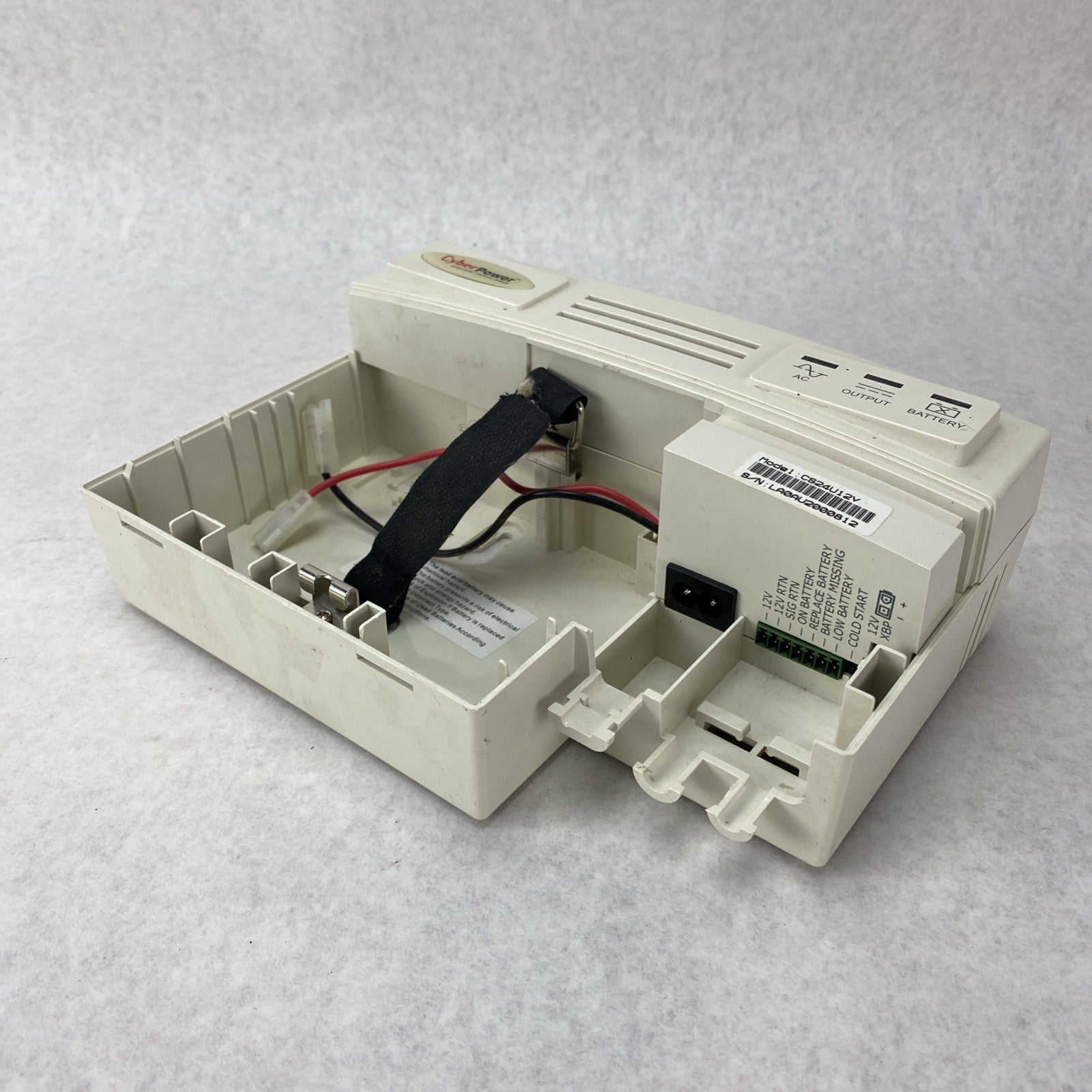 Cyber power CS24U12V Power Supply Power Tested No Battery No battery Cover0