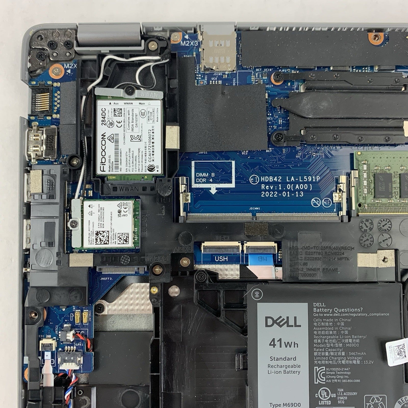 Dell Latitude 5430 14" Laptop i7-1255U 1.8 GHz 16 GB Ram No OS No SSD No AC10