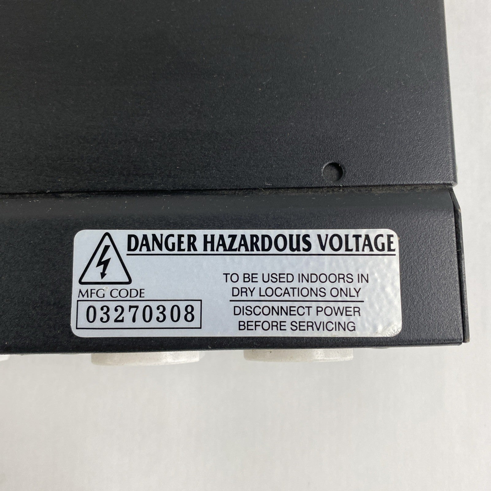 Middle Atlantic PD-920R-NS 20 AMP Power Center 8 Outlet12