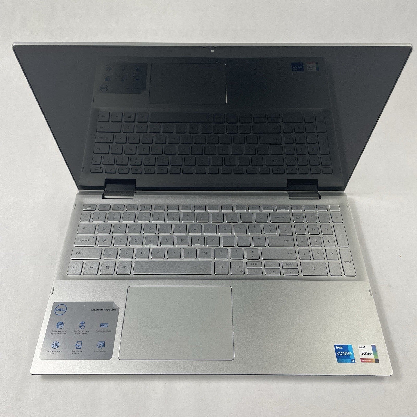 Dell Inspiron 7506 2in1 15.6" i5-1135G7 2.40 GHz 8 GB RAM No SSD/OS/AC1