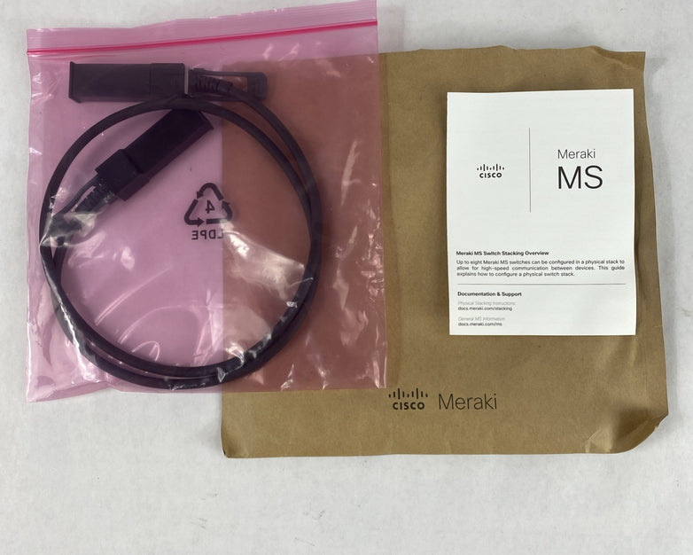 Cisco Meraki Stacking Cable MA-CBL-40G-1M Open Box