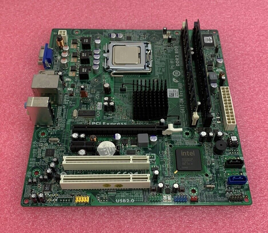 Dell 0U880P Motherboard Intel Pentium E5200 2.50GHz 4GB RAM w/ Shield