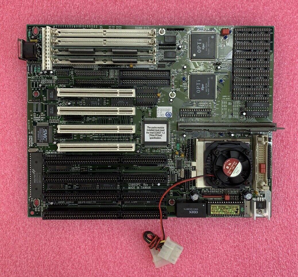 DFI G5860PC Motherboard Intel Pentium 75MHz 8MB RAM