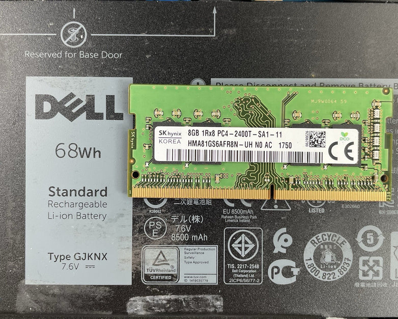 Dell Latitude 5580 15.6" i5-7300U 2.60 GHz 8 GB RAM No SSD/OS/AC