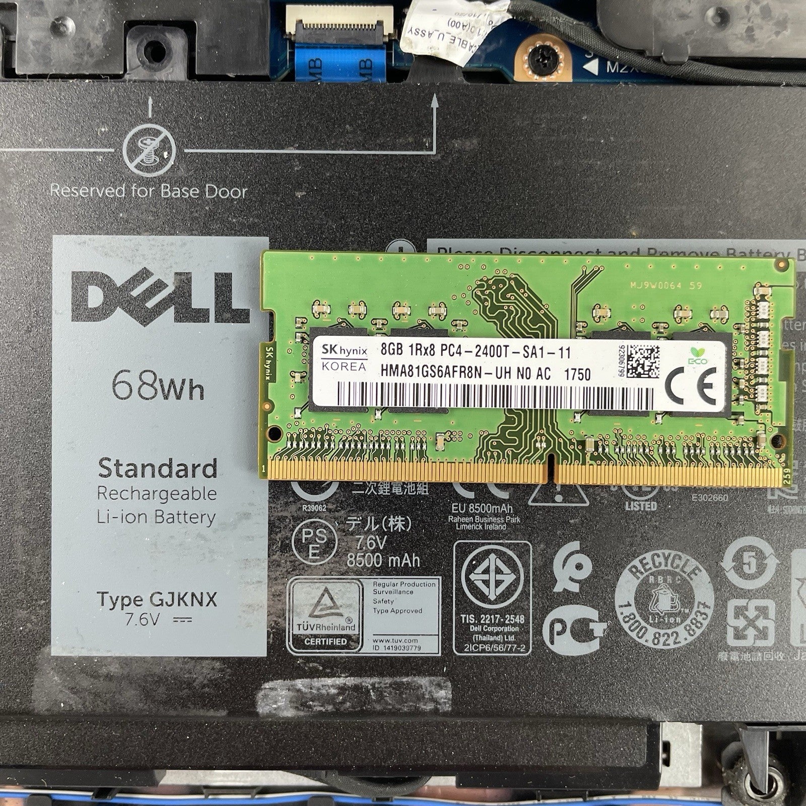 Dell Latitude 5580 15.6" i5-7300U 2.60 GHz 8 GB RAM No SSD/OS/AC23