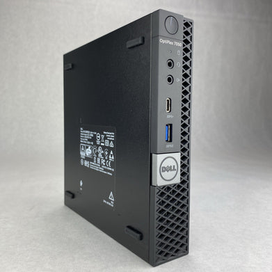 Dell Optiplex 7050 Micro Intel Quad Core i5-7500T 2.70GHz 1x8GB RAM No AC HDD OS
