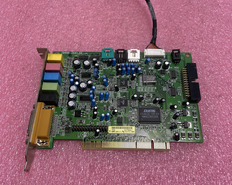 Turtle Beach Santa Cruz TB400-2541-02 PCI Audio Card w/FP Audio Cord