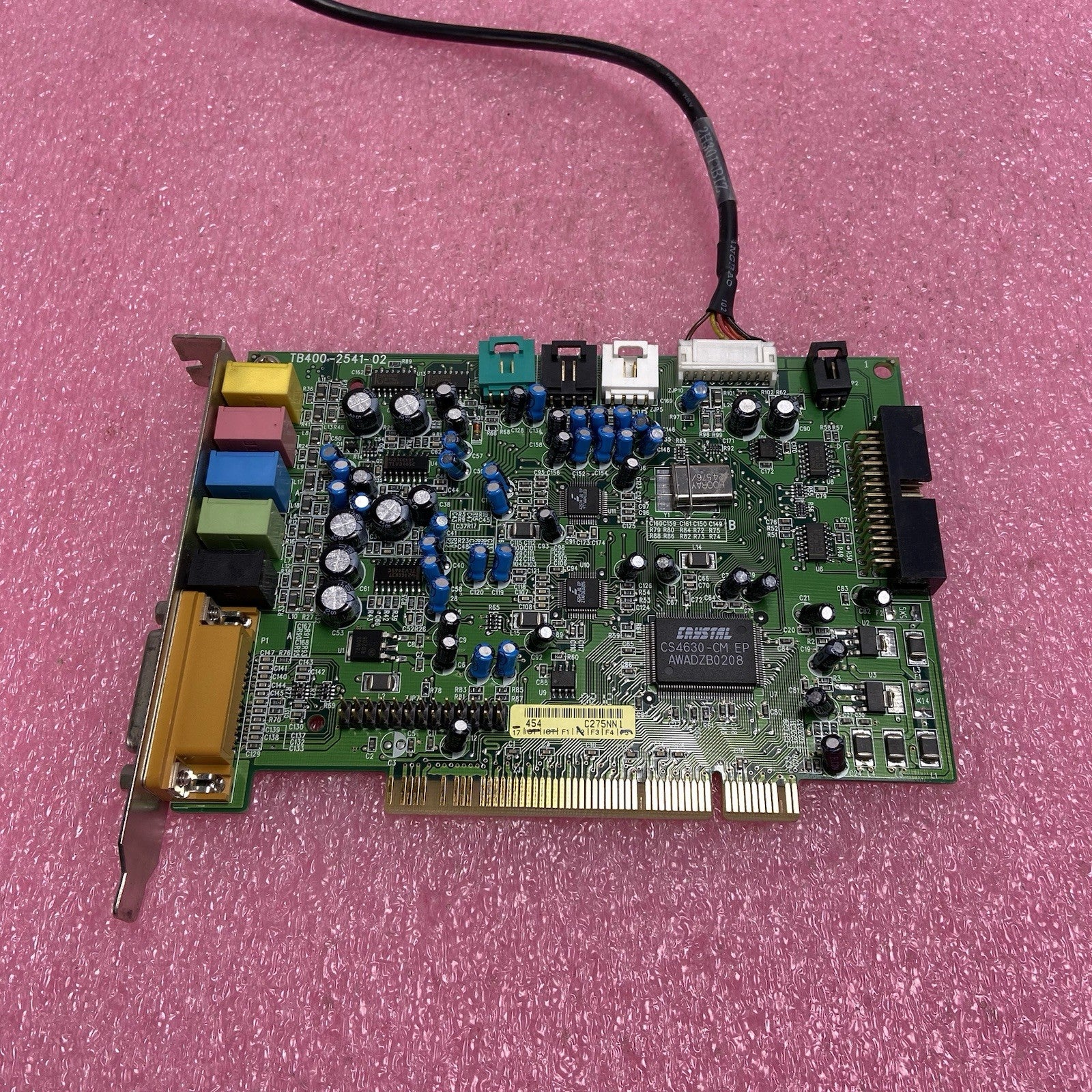 Turtle Beach Santa Cruz TB400-2541-02 PCI Audio Card w/FP Audio Cord1