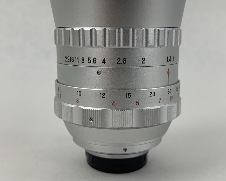 Soligor Television Lens 1:1.4 75mm C-Mount Untested