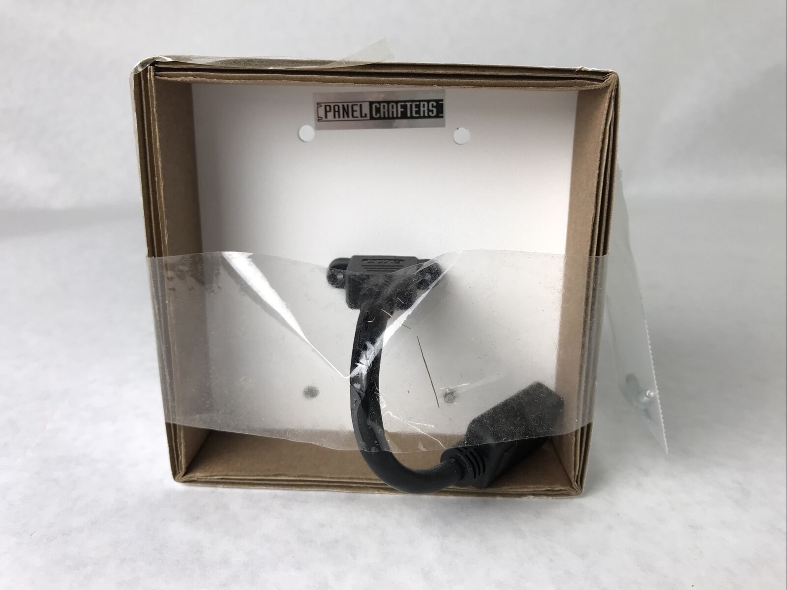 Panel Crafters 1-Gang HDMI Wall Plate S66227-WQ555720 Lot of (2)