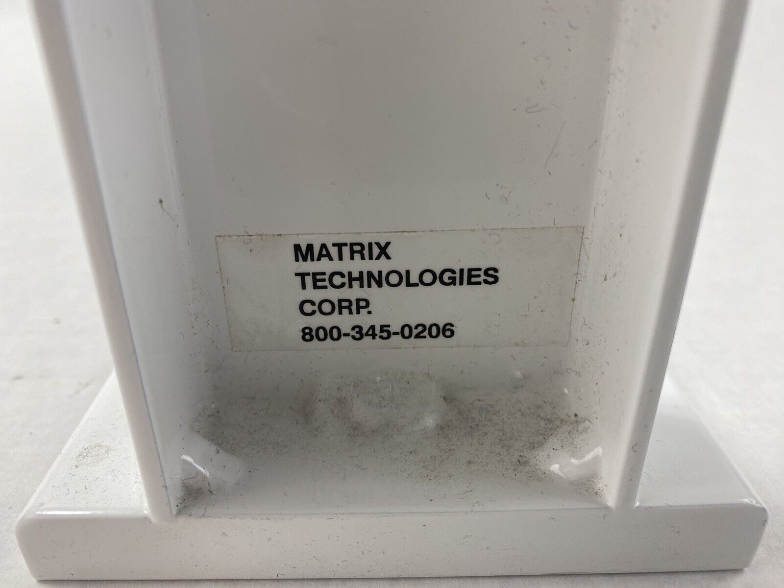 Matrix Technologies Hand Held Metal White Pipette Stand