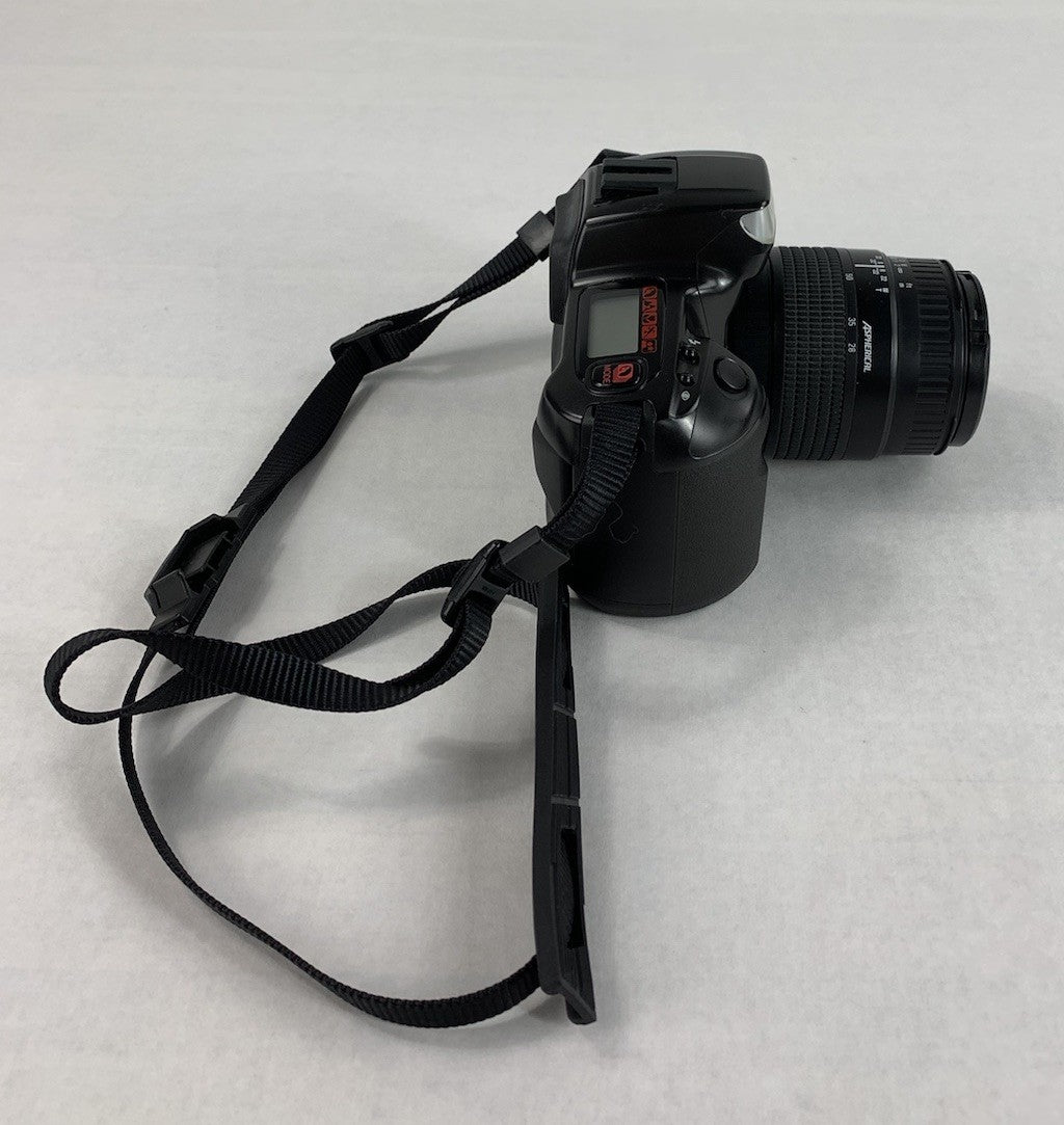 Minolta MAXXUM 330si RZ Camera w/ Quantaray MX AF 1:3.5-5.6 f=28-80mm Lens