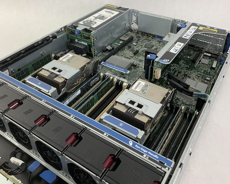HP ProLiant DL380p Gen8 Server E5-2640 2 GHz 48 GB RAM NO HDD NO OS