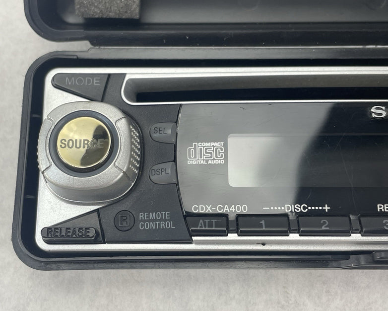 Sony CDX-CA400 Car Stereo Detachable  Faceplate Replacement Face Plate Only