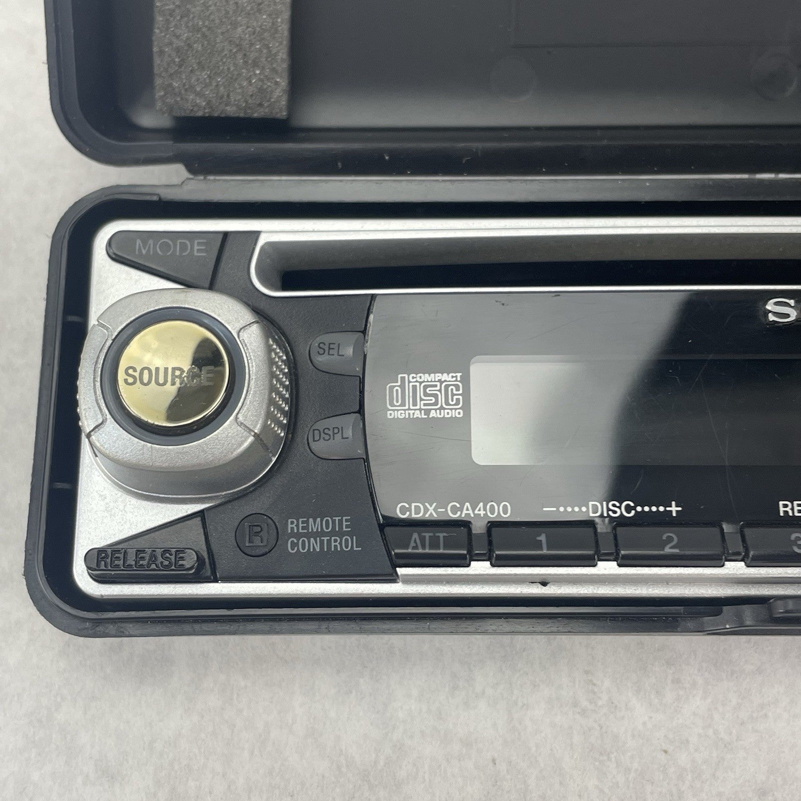 Sony CDX-CA400 Car Stereo Detachable  Faceplate Replacement Face Plate Only3