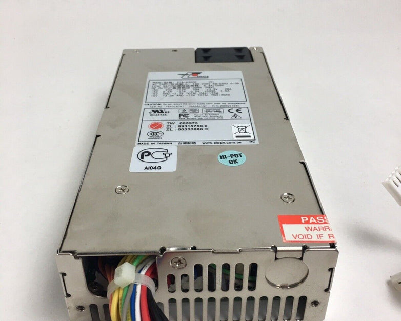 EMACS P1A-6300P 284W 100-240V 60-50Hz  1U Server Switched  Power Supply Tested