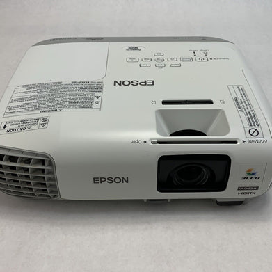 Epson PowerLite W29 H690A LCD Lamp Projector 155 Lamp Hours - No Remote