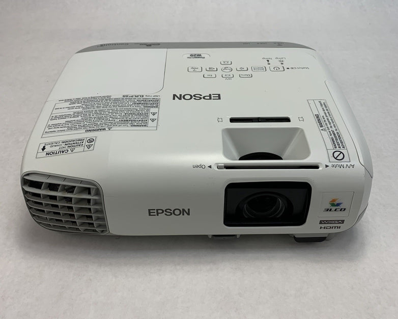 Epson PowerLite W29 H690A LCD Lamp Projector 155 Lamp Hours - No Remote
