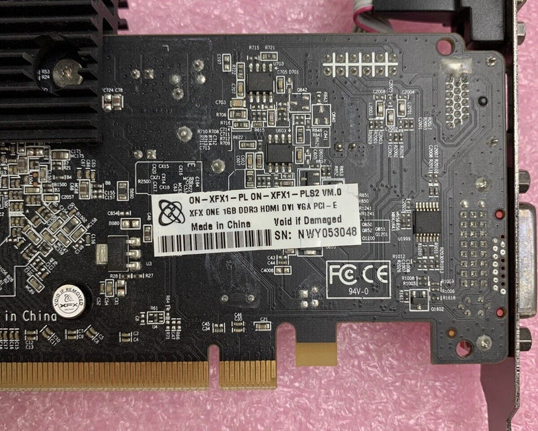 XFX AMD Radeon VPEACEDAR2PS4 1 GB DDR3 PCI-E Video Card
