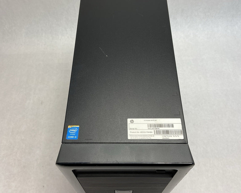 HP ProDesk 400 G1 MT Intel Core i5-4590 3.3GHz 8GB RAM No HDD No OS