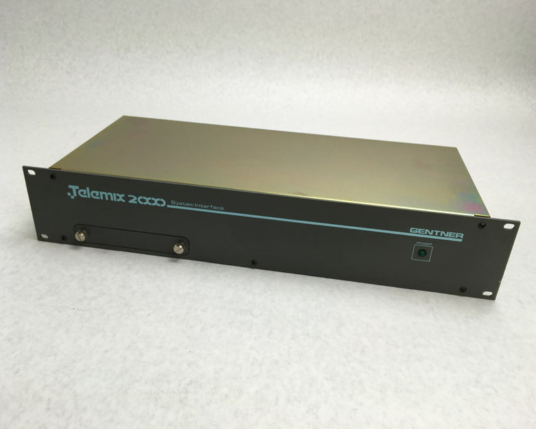 Telemix 2000 System Interface Gentner Call Director