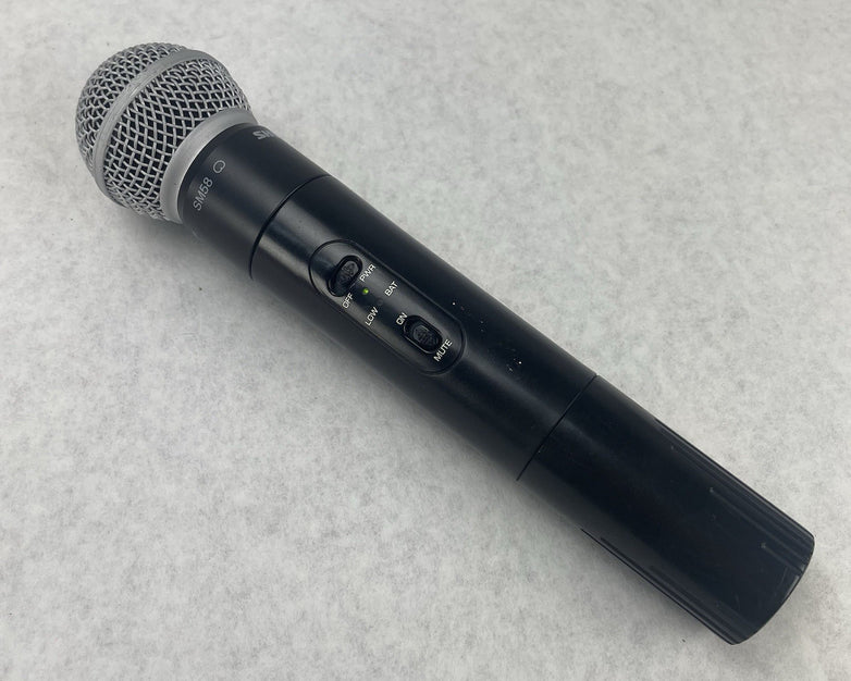 Shure SM58 Microphone T2 Vocal Artist Transmitter 202.200 MHz Power Tested