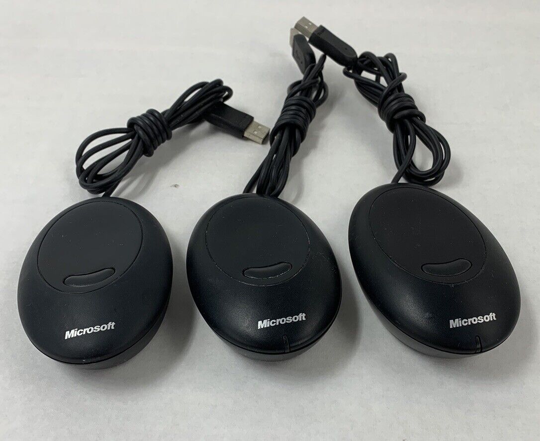 Microsoft 1053 Wireless Mouse Receiver 1.0 (Lot of 3)