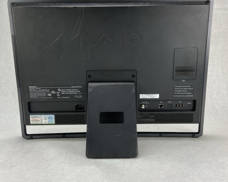 Sony VPCL114FX AIO Intel Core 2 Duo E7500 2.93GHz 4GB RAM No HDD No OS