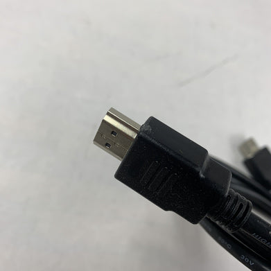 Mixed Lot of 32 HDMI Cord Cables 80°C 30V 6ft