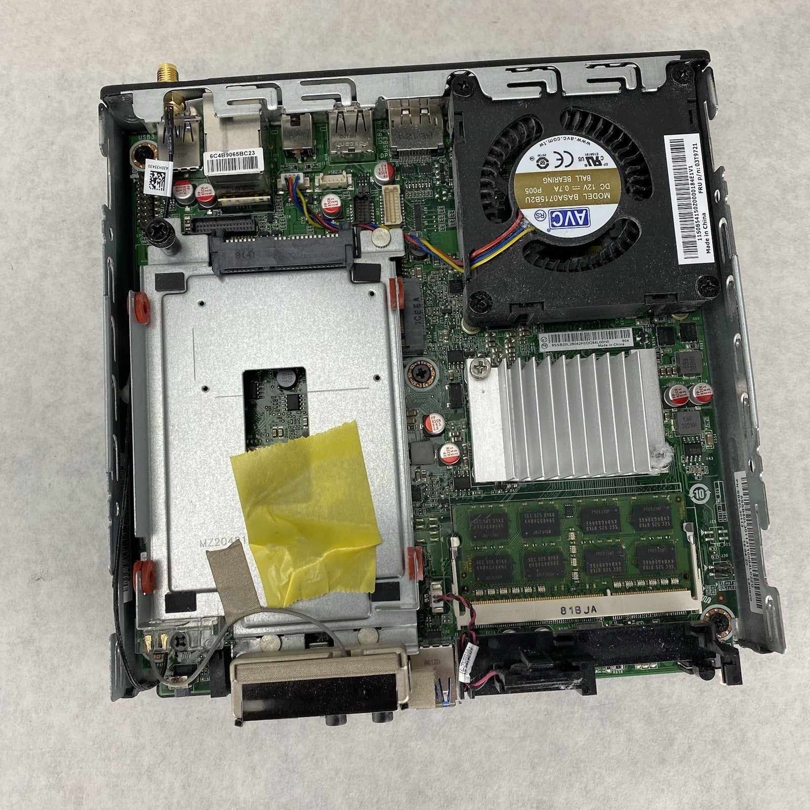 Lenovo ThinkCentre M600 Micro Pentium J3710 1.6GHz 8GB RAM No HDD OS Power Cord