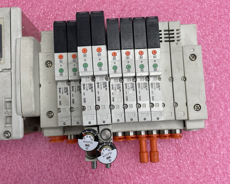 SMC SS5Y3-10S6EB32-06F-N7 Ethernet IP Manifold Assembly Untested