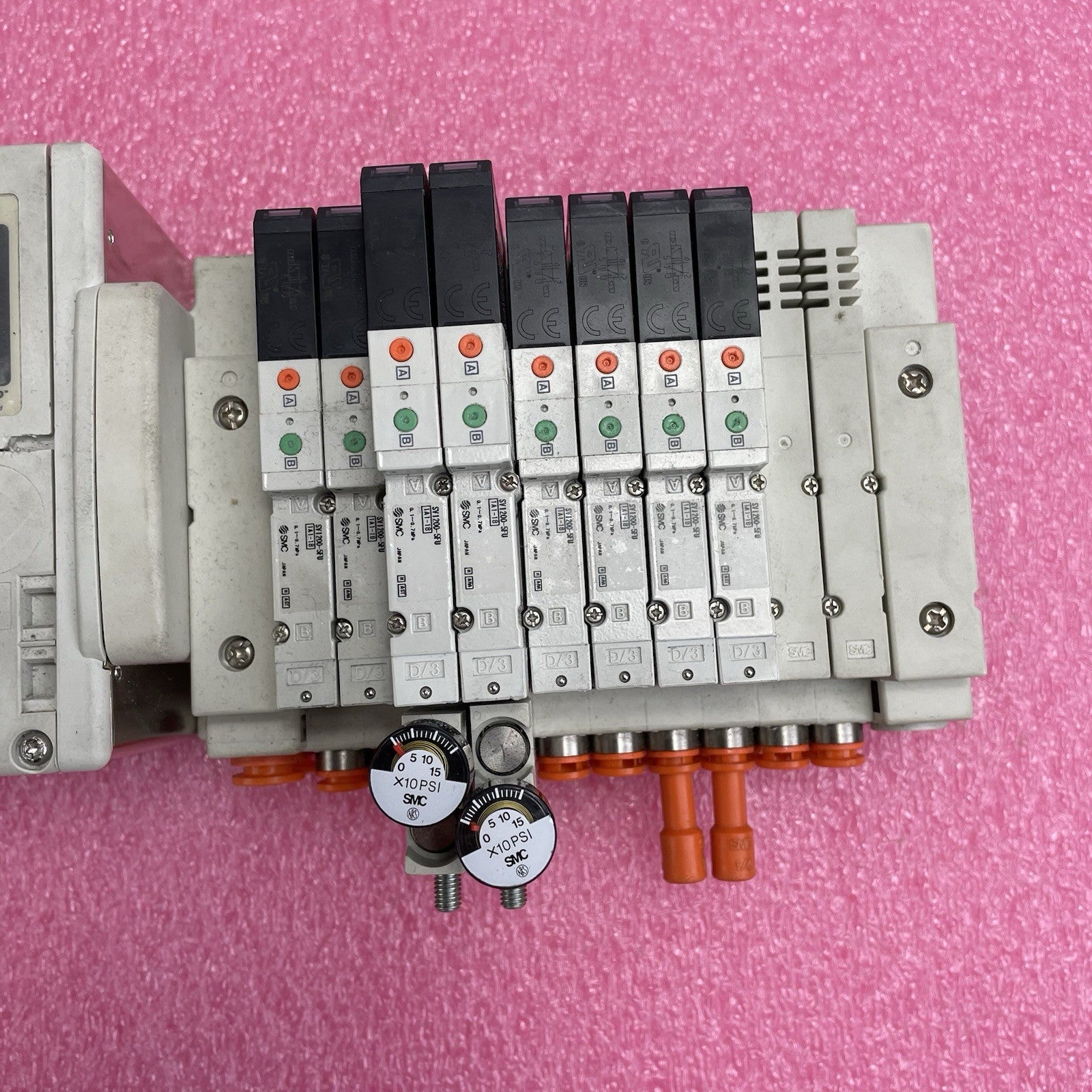 SMC SS5Y3-10S6EB32-06F-N7 Ethernet IP Manifold Assembly Untested