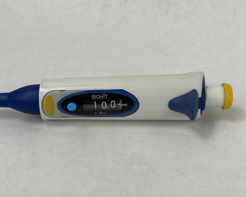 Biohit m20 2-20 µL Single-Channel Handheld Manual Pipette