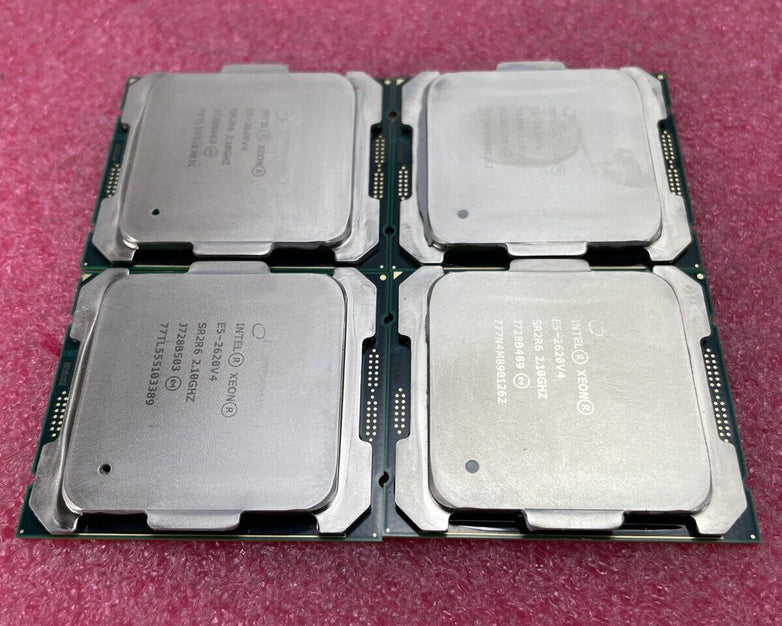 Intel Xeon E5-2620 v4 2.1GHz 8-Core Processor CPU LGA2011 SR2R6 Lot of 4