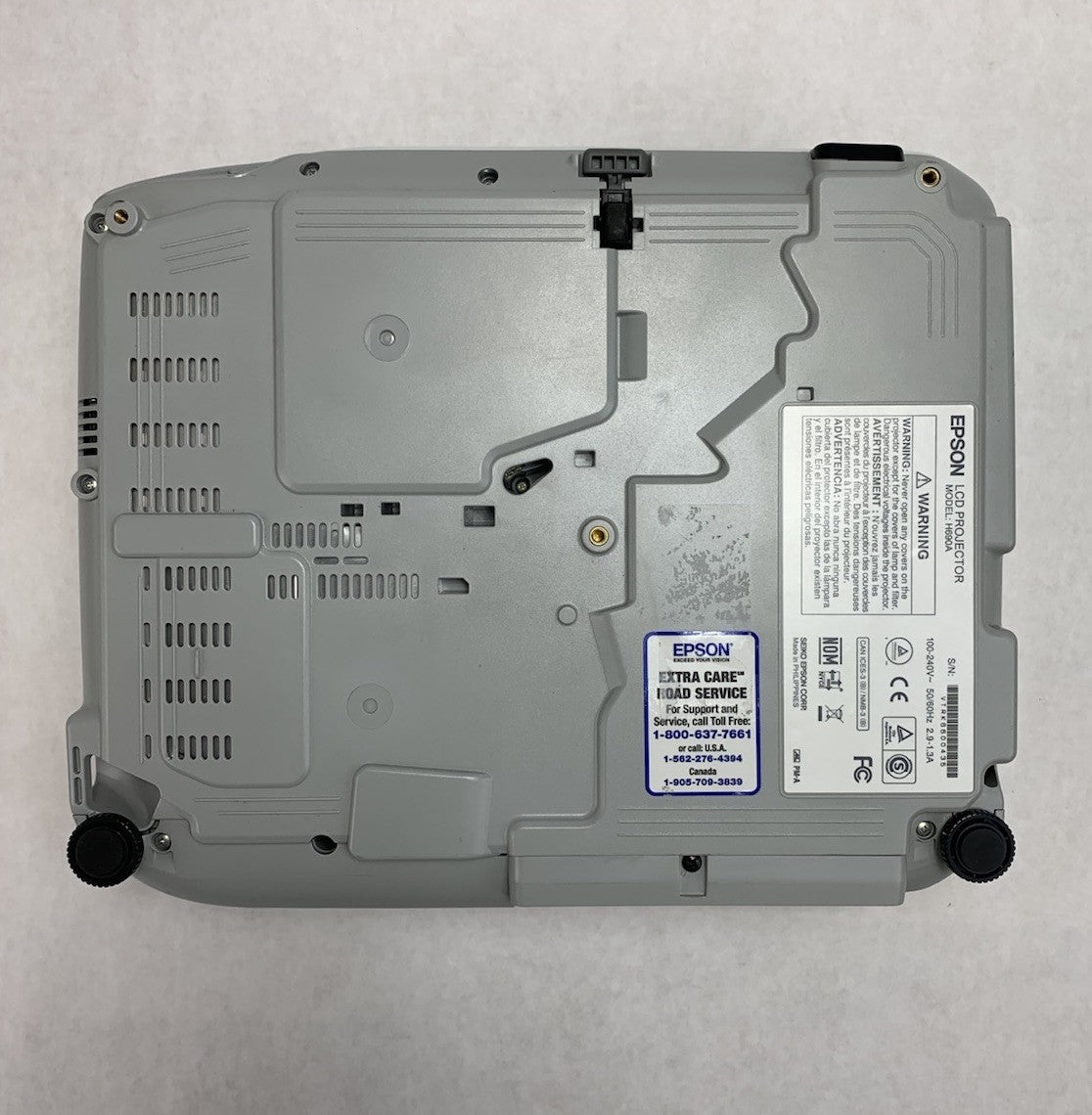 Epson PowerLite W29 H690A LCD Lamp Projector 252 Lamp Hours - No Remote6