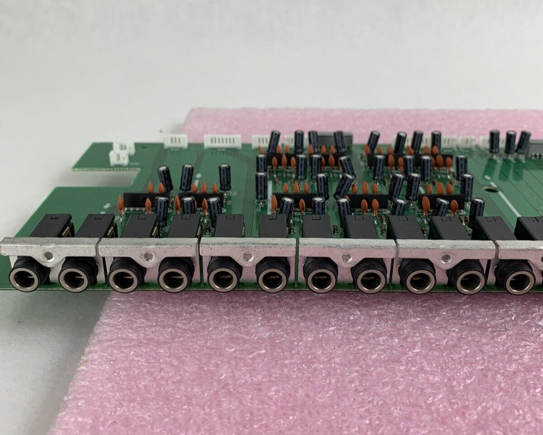 Yamaha M2500 XW217 Mixing Console Back Panel Input/Output Jacks And Sub Board