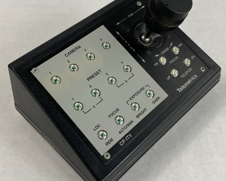 Telemetrics CP-ITV-D300 Camera Control Panel No AC Adapter Untested