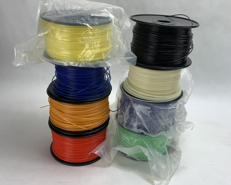 1.75mm Color 3D Printer PLA Filament - Mixed Lot of 8